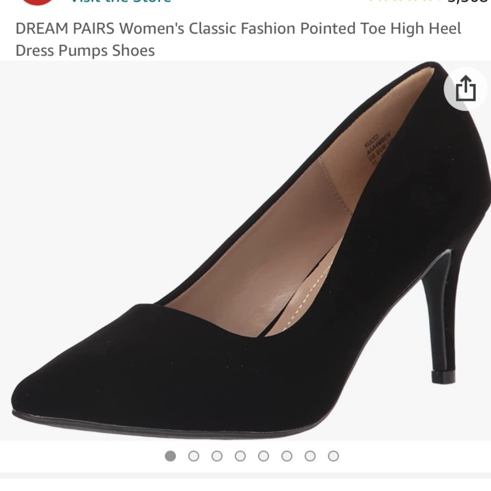 Black heels